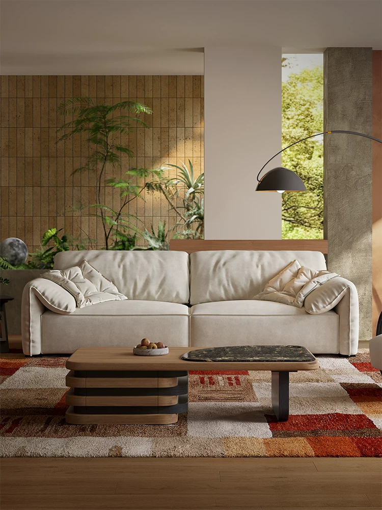 110.24" Sofa Couch for Living Room, Modern Comfy 3-Seater Sofas, Small Couches for Small Spaces, Upholstered Deep Seat Couch for Bedroom, Apartment