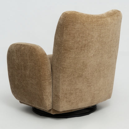 Space-Saving 32.48" Fabric Accent Chair, Lightweight Single Sofa for Apartments