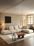Cloud-Feel Sectional Couch for Living Room, Modular Convertible Sectional Couch, Sofa Cushion Covers Removable, Comfy Sofas with Chaise Ottomans for Apartment, Office