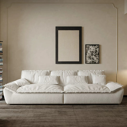 110.24" Oversized Cloud-Feel Sofa, Modern Comfy Sailboat Couches Extra Large Deep Seat Couch