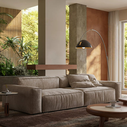 102.36" Oversized  Cloud-Feel Sofa for Living Room, Modern Large Couches Chenille Deep Seat Sofa Set 3 Seats