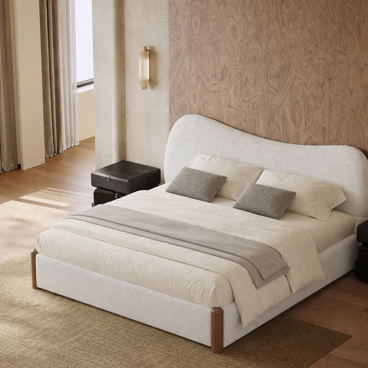 Double Solid Wood Legs Reinforced Anti-Wobble Structure