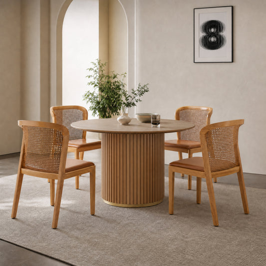 47.25" Round Pedestal Dining Table