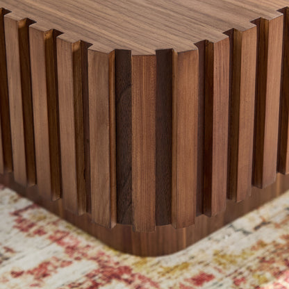 Grille Relief Modular Design Multi-Color Mid-Century Art Reception Coffee Table