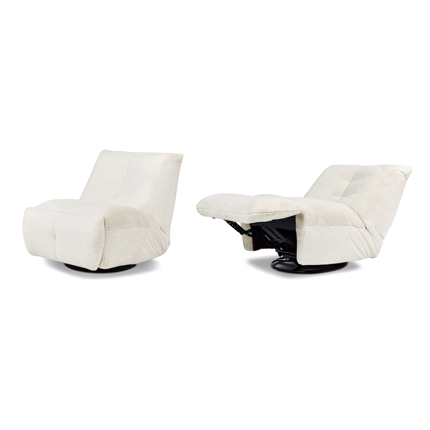 42″ to 62″ Stretchable Lounge Chair with Raised Footrest & Tiltable Back – Fits Any Space