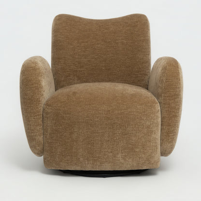Space-Saving 32.48" Fabric Accent Chair, Lightweight Single Sofa for Apartments